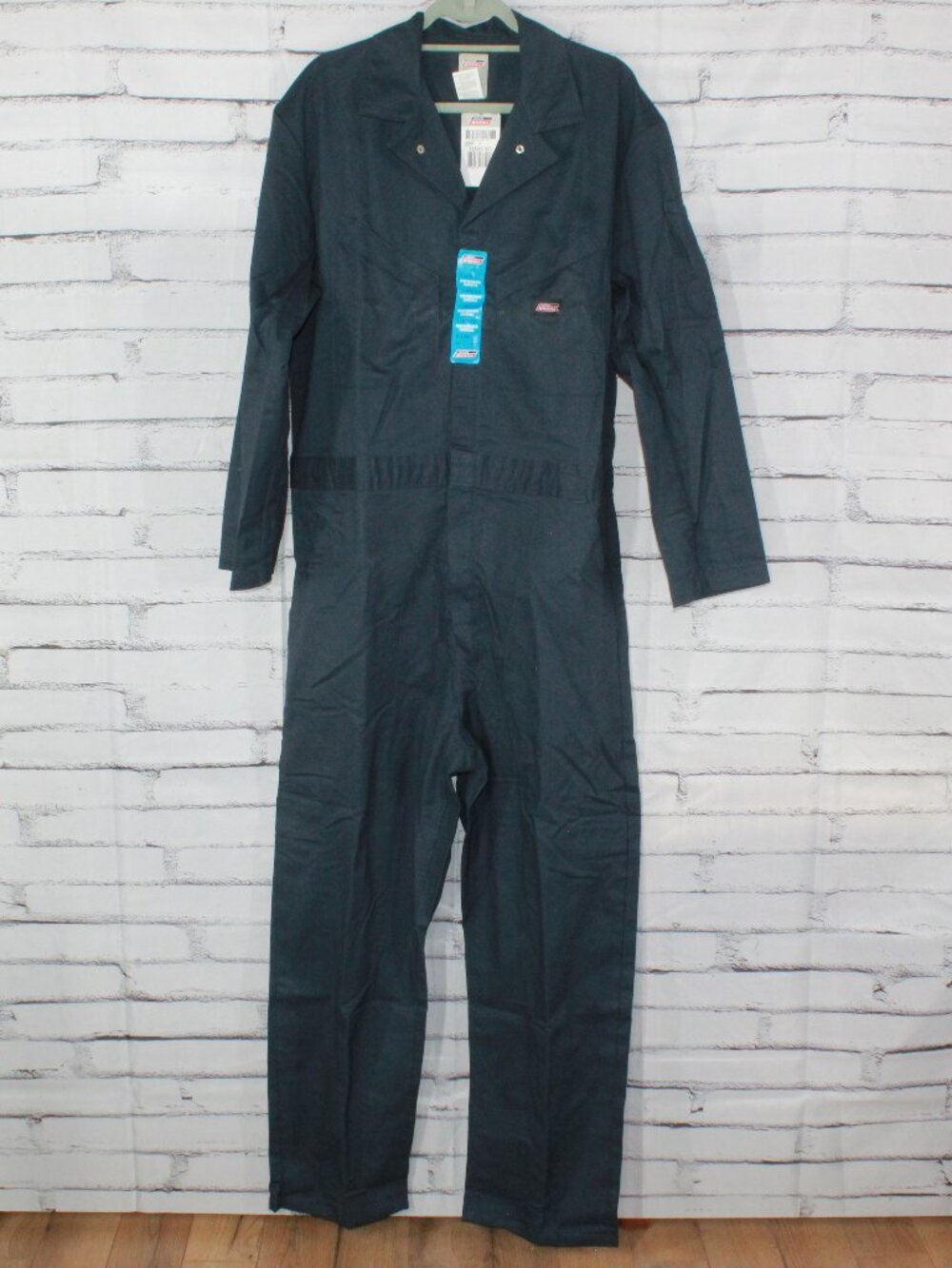 NWT Dickies Temp Control Long Sleeve Coverall Workwear Dark Navy Size XL